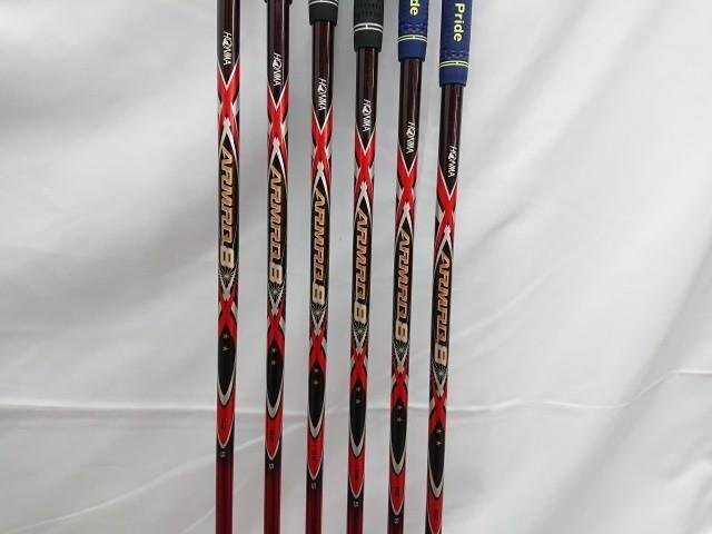 HONMA BERES IS-03 2-Star Iron Set, 6 to 11, 6 Clubs, ARMRQ 8 Stiff Flex, Left-Handed, view 5