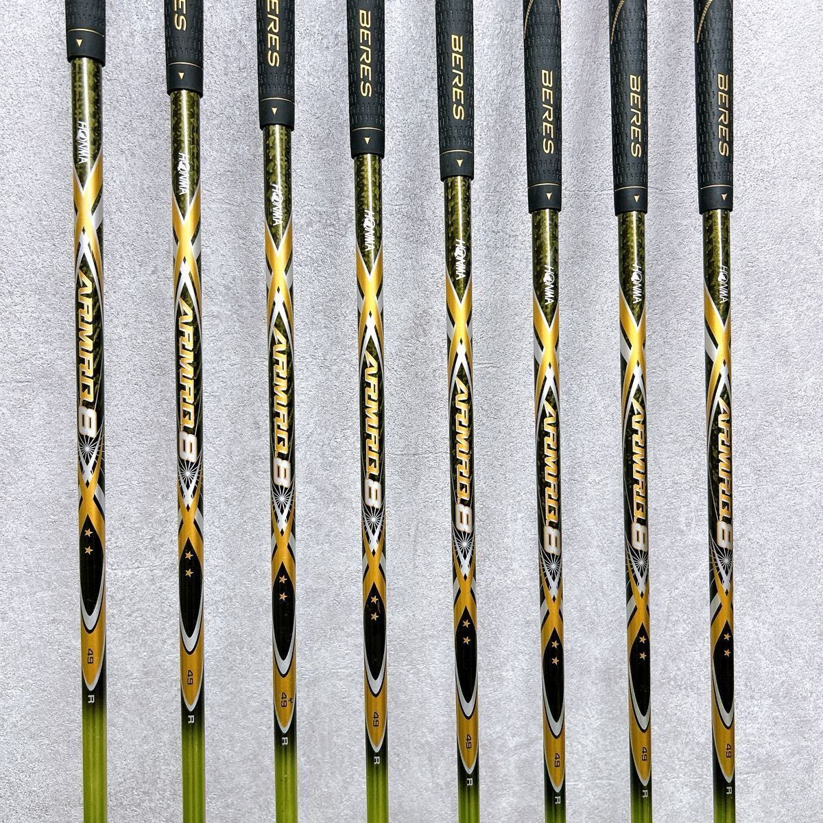 HONMA BERES IS-03 2-Star Iron Set, 6 to 11 plus AW and SW, 8 Clubs, ARMRQ8 49 2S Regular Flex, Left-Handed, view 7