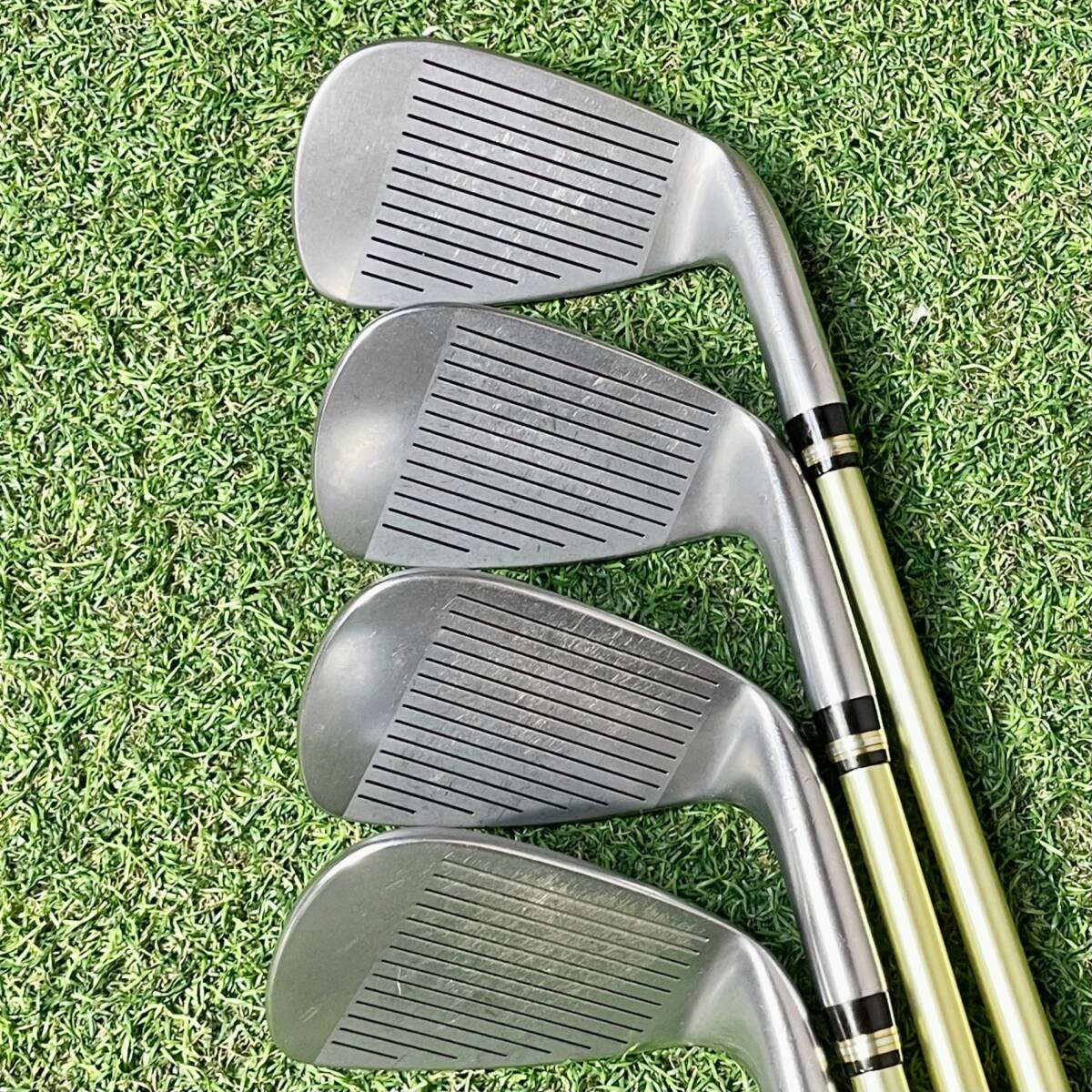 HONMA BERES IS-03 2-Star Iron Set, 6 to 11 plus AW and SW, 8 Clubs, ARMRQ8 2S Stiff Flex, Left-Handed, view 4