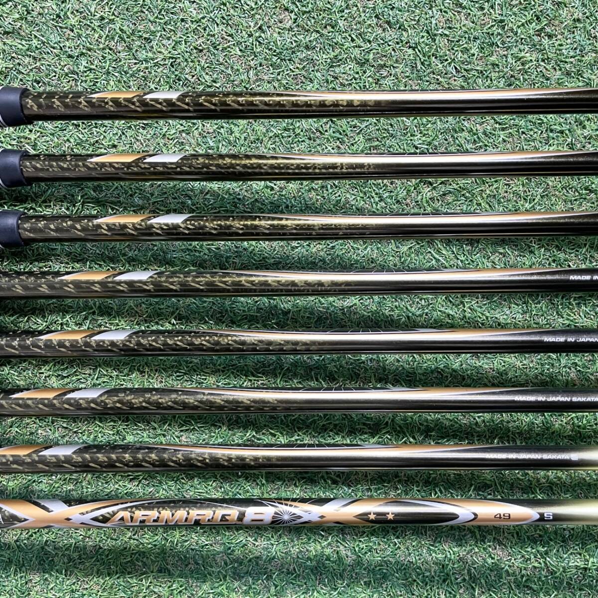 HONMA BERES IS-03 2-Star Iron Set, 6 to 11 plus AW and SW, 8 Clubs, ARMRQ8 2S Stiff Flex, Left-Handed, view 7