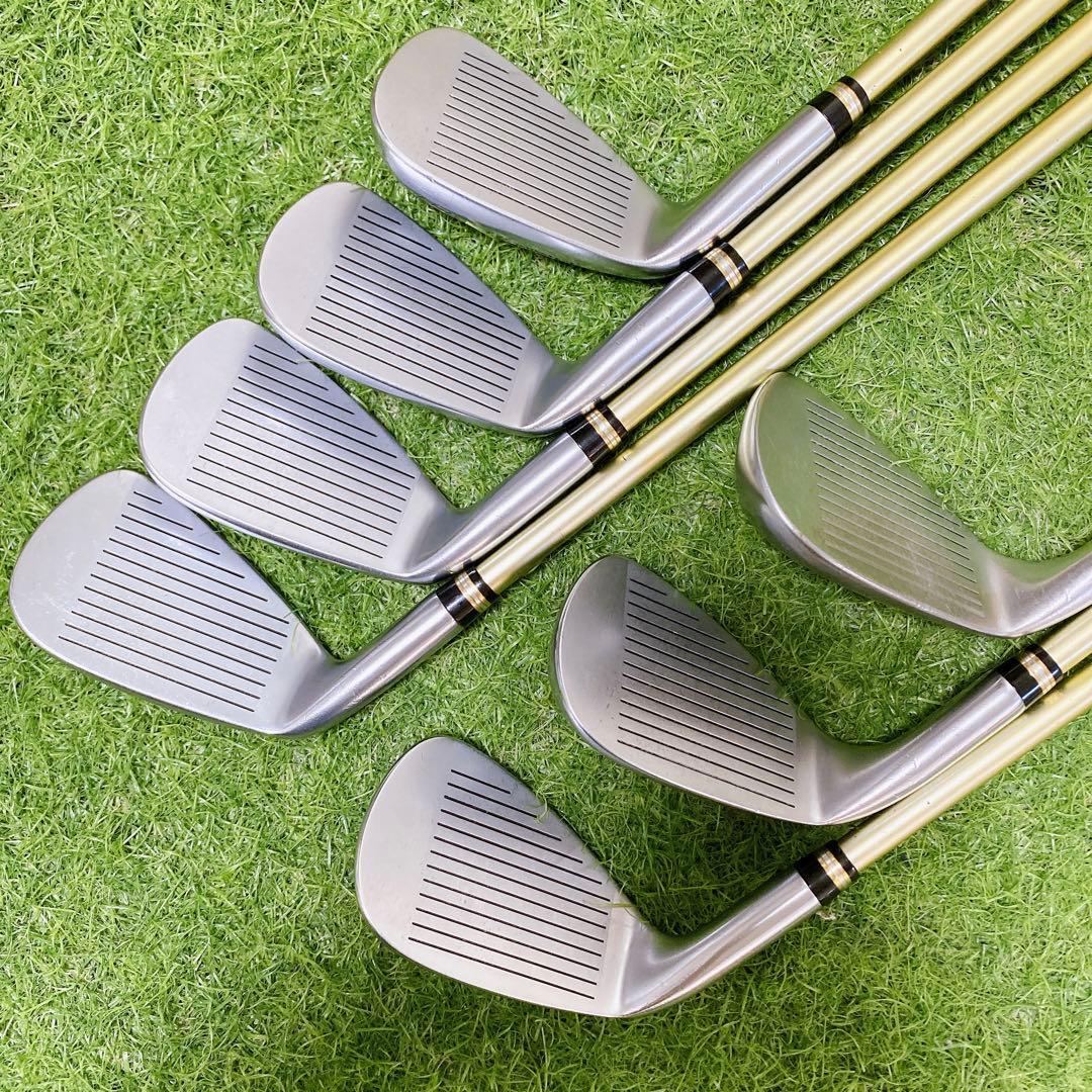 HONMA BERES IS-03 FORGED 2-Star Iron Set, 7 to 11 plus AW and SW, 7 Clubs, ARMRQ8 49 Regular Flex, view 2