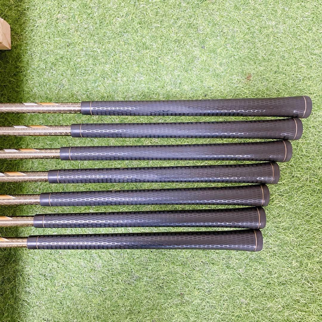 HONMA BERES IS-03 FORGED 2-Star Iron Set, 7 to 11 plus AW and SW, 7 Clubs, ARMRQ8 49 Regular Flex, view 7