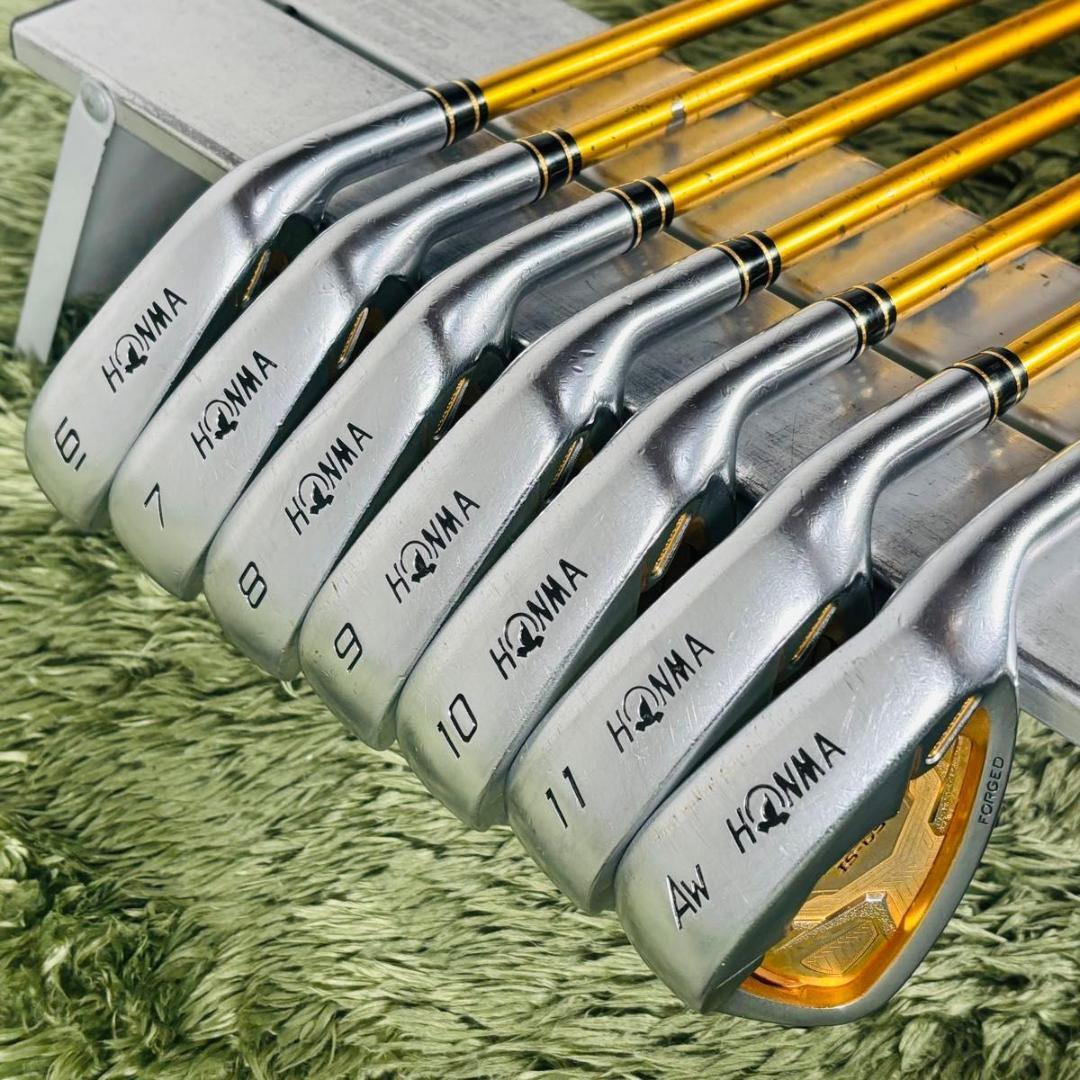HONMA BERES IS-05 4-Star Iron Set, 6 to 11 plus AW, 7 Clubs, ARMRQ∞ 53 4S Stiff-Regular Flex, view 3