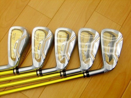 HONMA BERES IS-06 3-Star Iron Set, 4 to 8, 5 Clubs, ARMRQ X 47 3S Stiff Flex, New, view 1