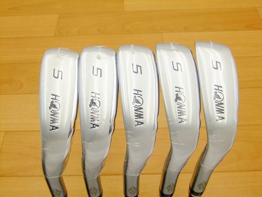 HONMA BERES IS-06 3-Star Iron Set, 5 to 9, 5 Clubs, ARMRQ X 52 3S Stiff Flex, Left-Handed, New, view 3