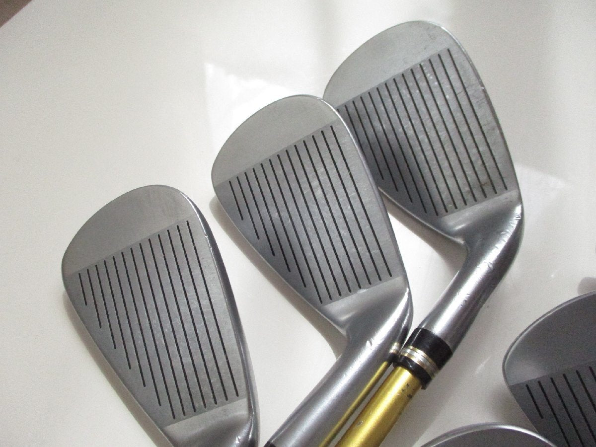 HONMA BERES IS-06 3-Star Iron Set, 7 to 11 plus AW and SW, 7 Clubs, ARMRQ 42 3S Regular Flex, Left-Handed, view 3