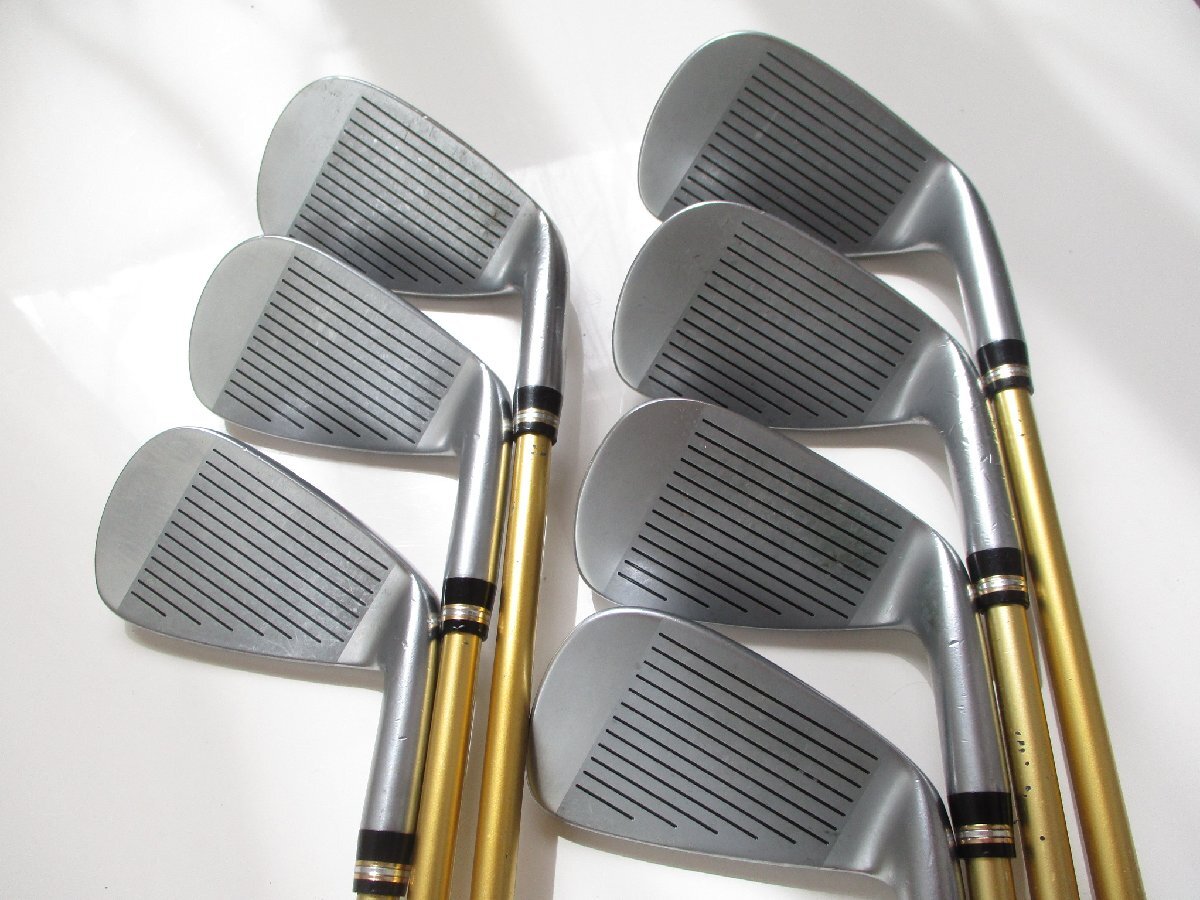 HONMA BERES IS-06 3-Star Iron Set, 7 to 11 plus AW and SW, 7 Clubs, ARMRQ 42 3S Regular Flex, Left-Handed, view 5