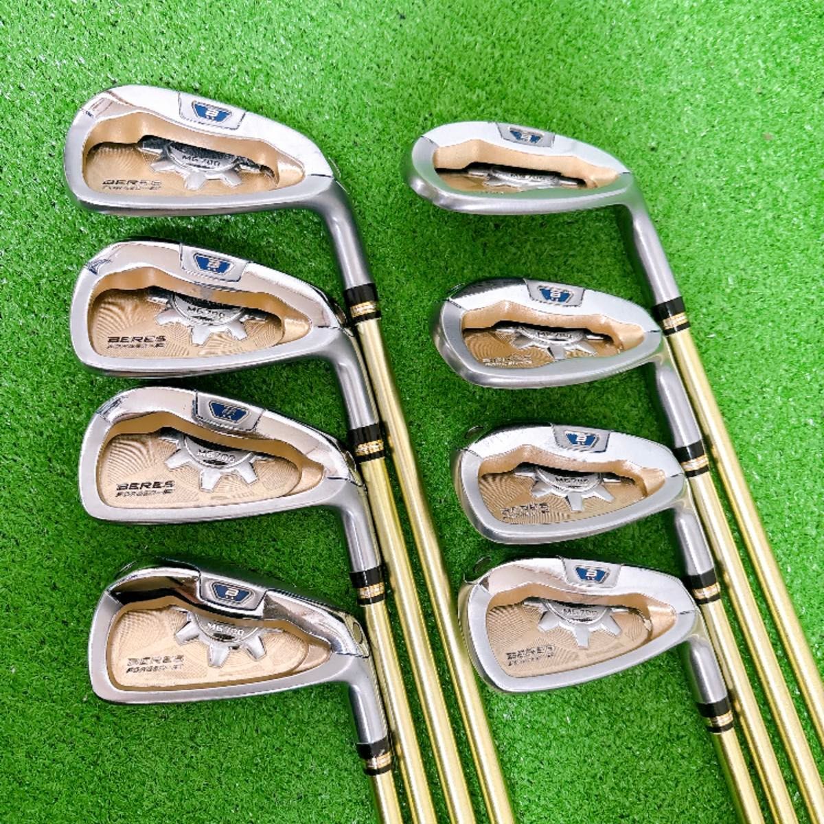HONMA BERES MG700 2-Star Iron Set, 6 to 11 plus AW and SW, 8 Clubs, Honma 2-star carbon Regular Flex, view 1