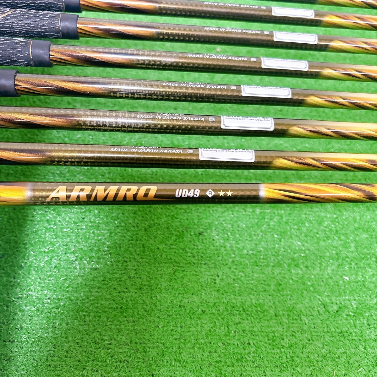 HONMA BERES MG700 2-Star Iron Set, 6 to 11 plus AW and SW, 8 Clubs, Honma 2-star carbon Regular Flex, view 7