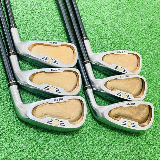 HONMA BERES MG701 3-Star Iron Set, 5 to 10, 6 Clubs, ARMRQ B49 Regular Flex, view 1