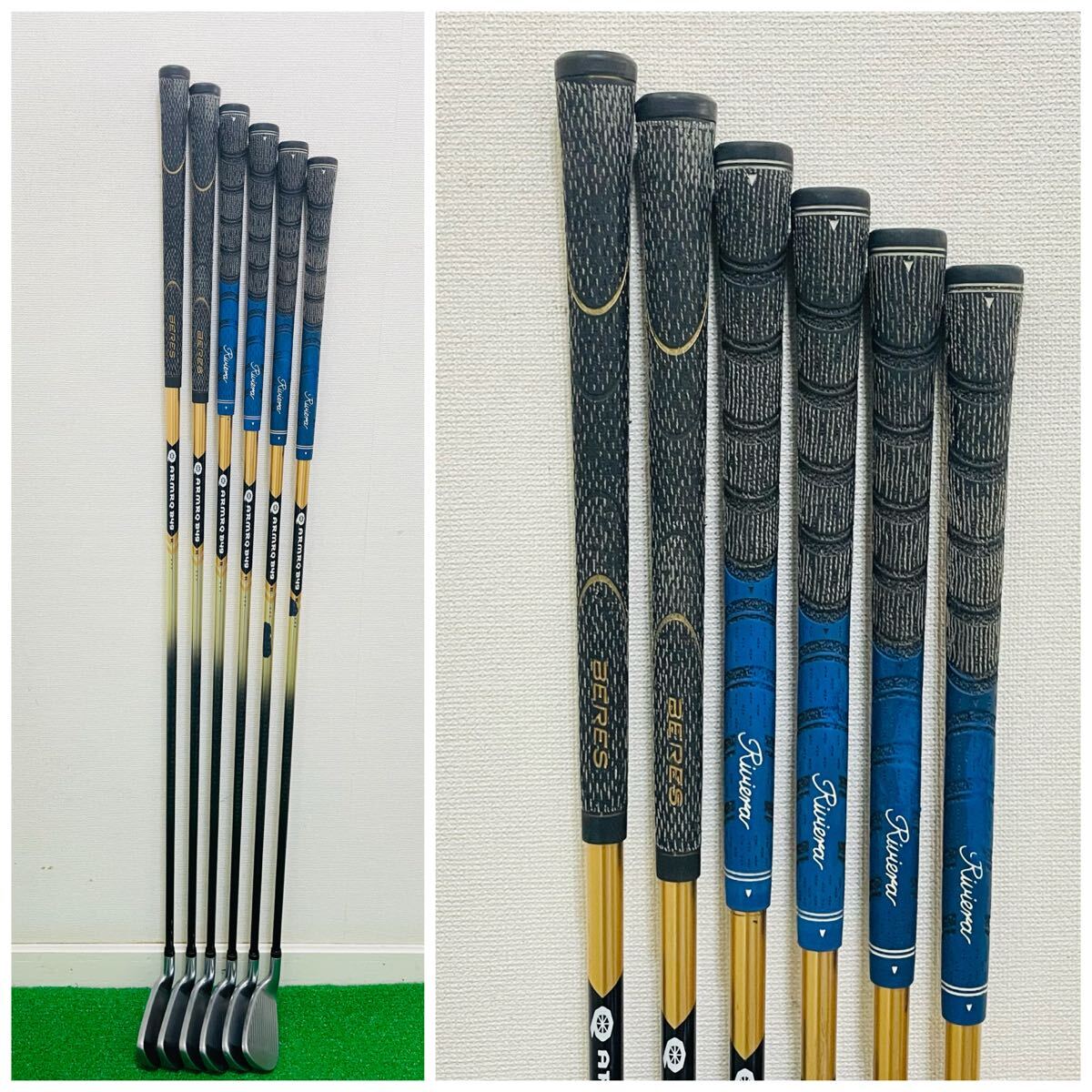 HONMA BERES MG701 3-Star Iron Set, 5 to 10, 6 Clubs, ARMRQ B49 Regular Flex, view 9