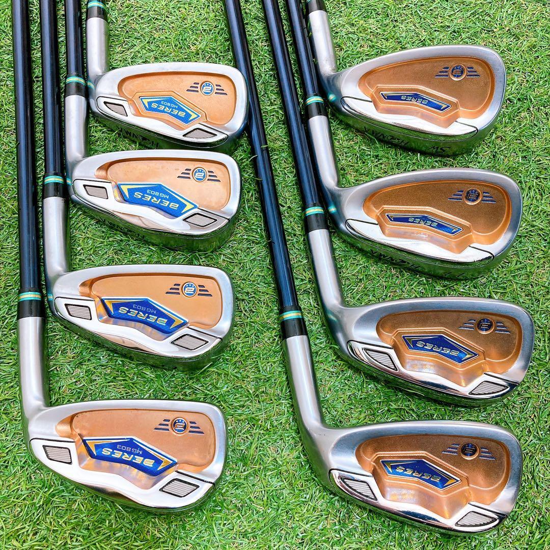 HONMA BERES MG803 3-Star Iron Set, 5 to 11 plus SW, 8 Clubs, ARMRQ UD54 Regular Flex, view 2