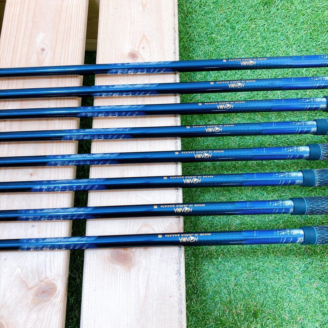 HONMA BERES MG803 3-Star Iron Set, 5 to 11 plus SW, 8 Clubs, ARMRQ UD54 Regular Flex, view 6