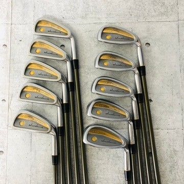 HONMA LB-606 4-Star Iron Set, 3 to 11 plus SW, 10 Clubs, Honma 4-star carbon Regular Flex, view 4