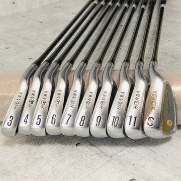 HONMA LB-606 4-Star Iron Set, 3 to 11 plus SW, 10 Clubs, Honma 4-star carbon Regular Flex, view 6
