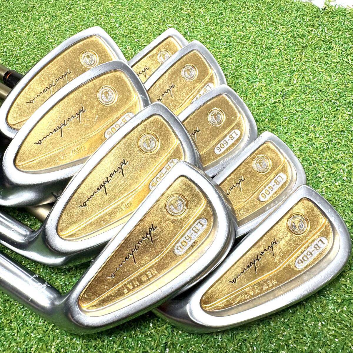 HONMA LB-606 4-Star Iron Set, 3 to 4, 6 to 11 plus SW, 9 Clubs, Honma carbon R-1 Flex, view 1