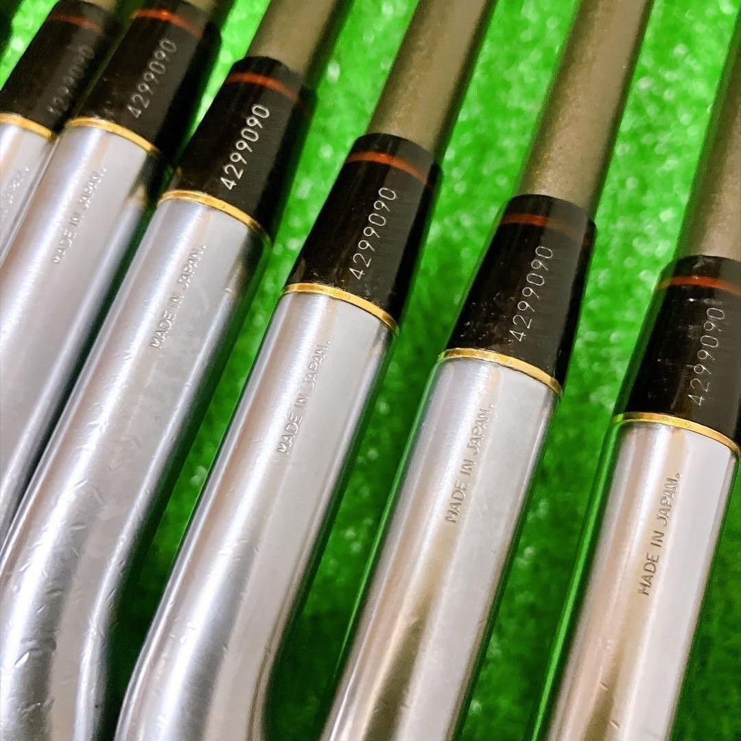 HONMA LB-606 NEW H&F 4-Star Iron Set, 3 to 11, 9 Clubs, NEW SUPER FERRITE CARBON Light Type-S R-1 Flex, view 6