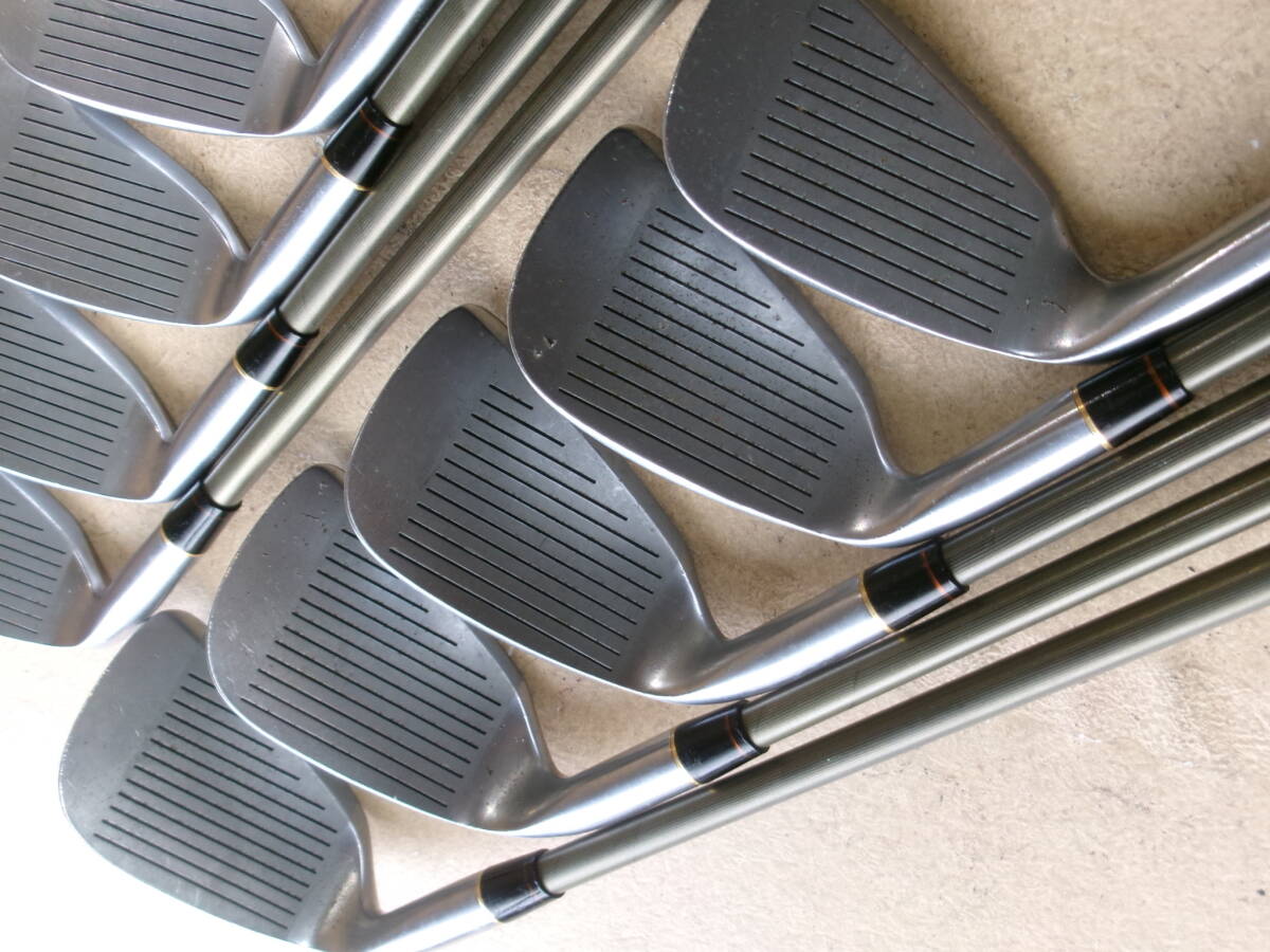 HONMA NEW LB-280 K24 4-Star Iron Set, 3 to 11 plus SW, 10 Clubs, Titanium-Carbon R-1 Flex, view 5