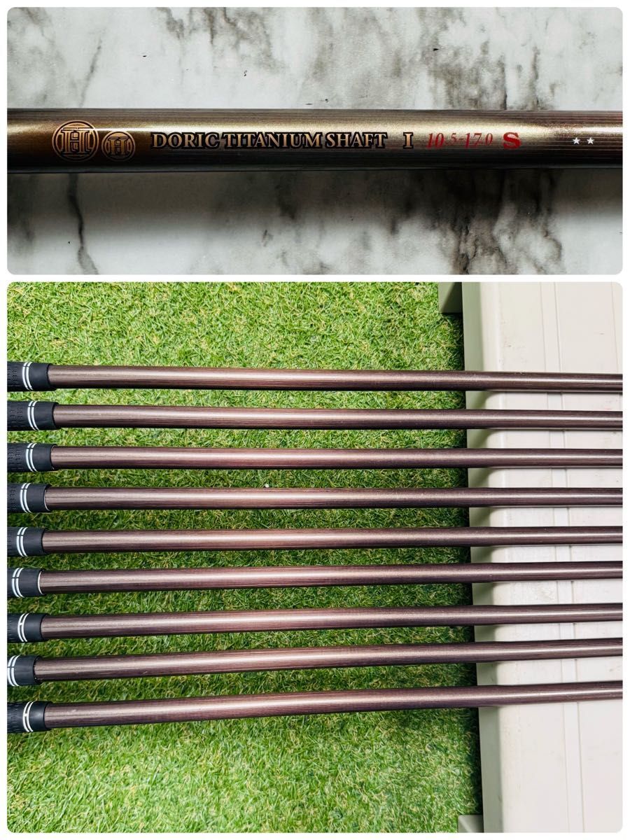 HONMA Twin Marks 2-Star Iron Set, 5 to 11 plus AW and SW, 9 Clubs, Honma 2-star carbon Stiff Flex, view 6