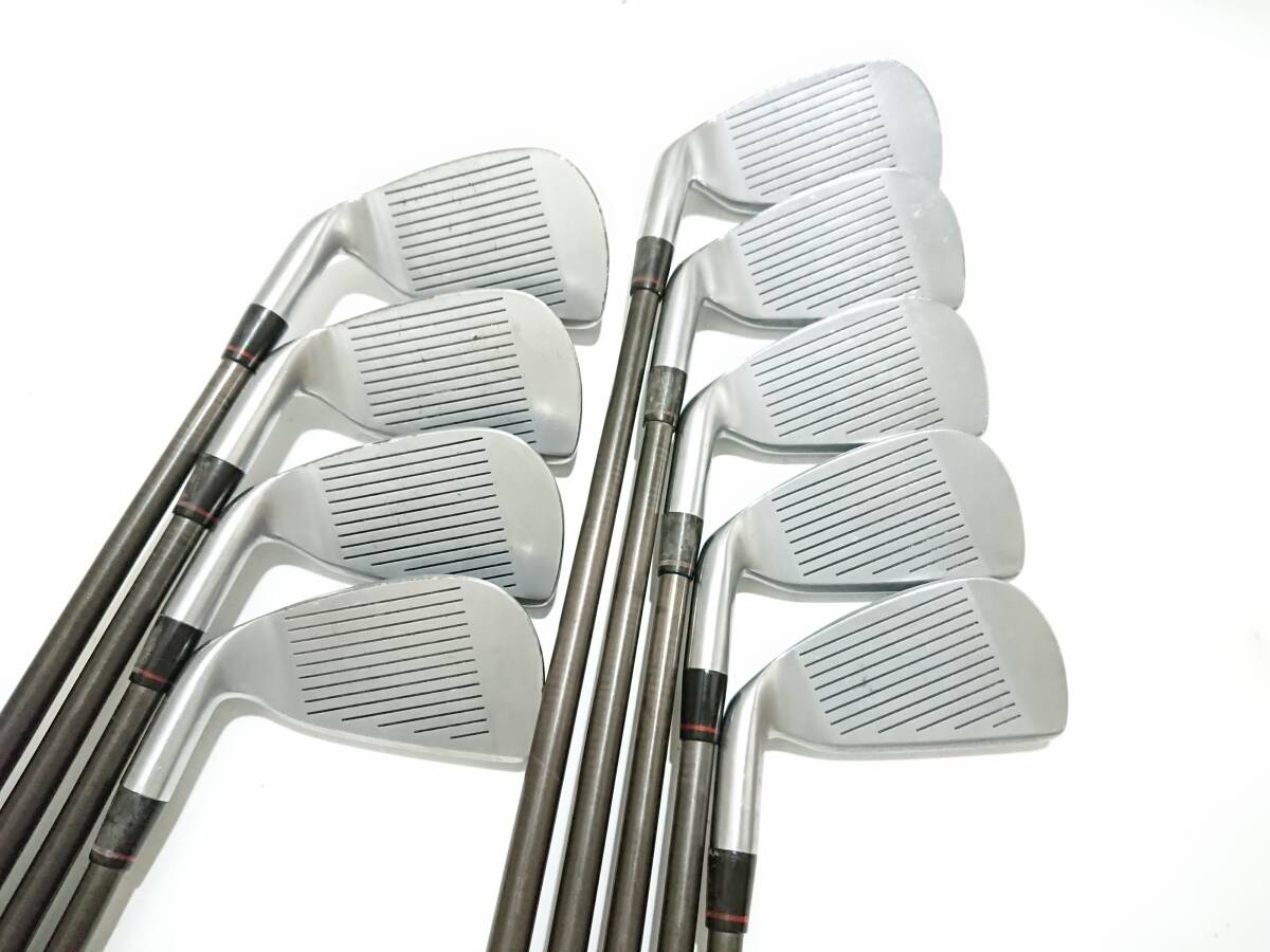 HONMA Twin Marks 2000α GOLD 2-Star Iron Set, 9 Clubs, Doris Titanium Stiff Flex, view 3