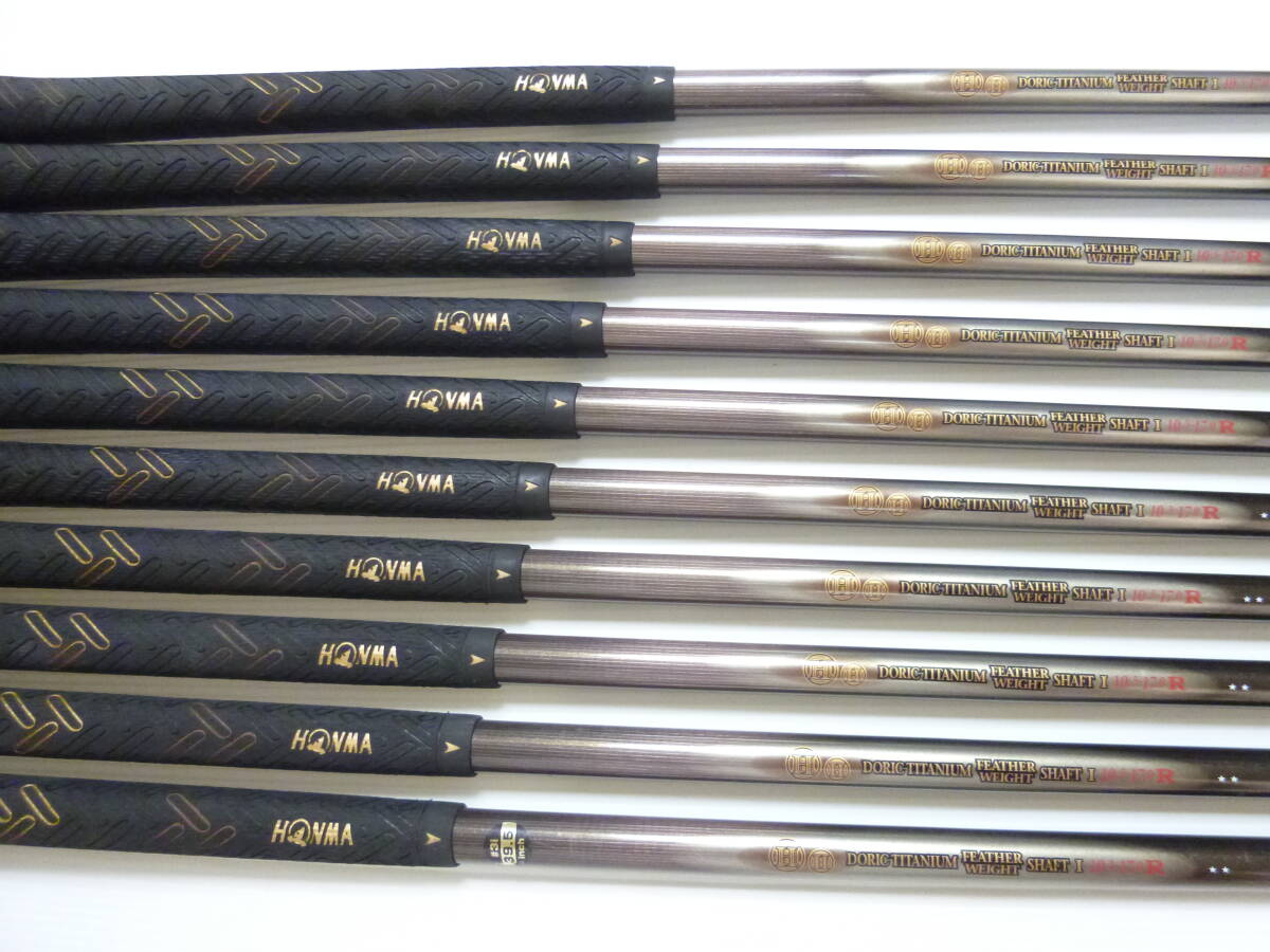 HONMA Twin Marks CROSSATTACK Gold 2-Star Iron Set, 3 to 11 plus SW, 10 Clubs, Regular Flex, view 4