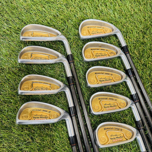 HONMA Twin Marks Memorial 2000-α 3-Star Iron Set, 4 to 11 plus SW, 9 Clubs, Regular Flex, view 1