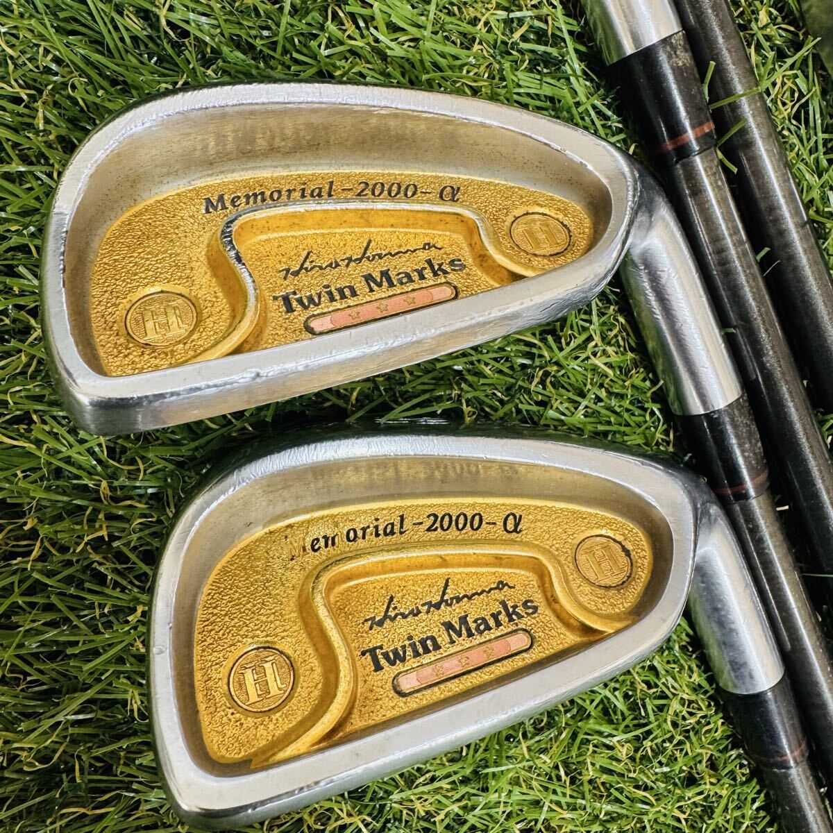 HONMA Twin Marks Memorial 2000-α 3-Star Iron Set, 4 to 11 plus SW, 9 Clubs, Regular Flex, view 3