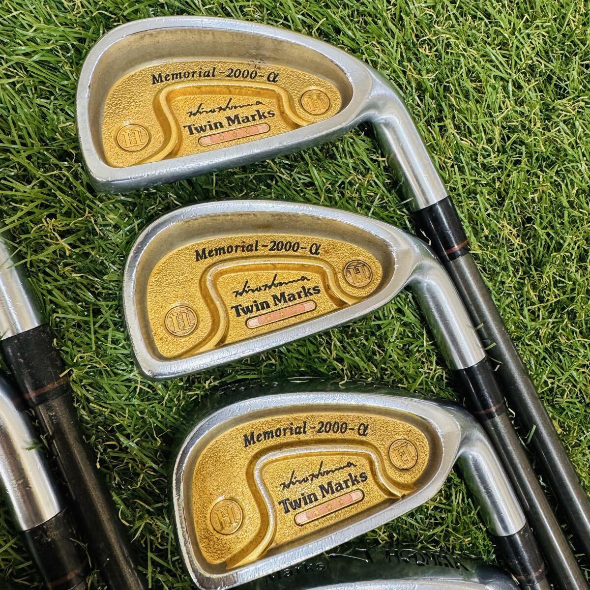 HONMA Twin Marks Memorial 2000-α 3-Star Iron Set, 4 to 11 plus SW, 9 Clubs, Regular Flex, view 4