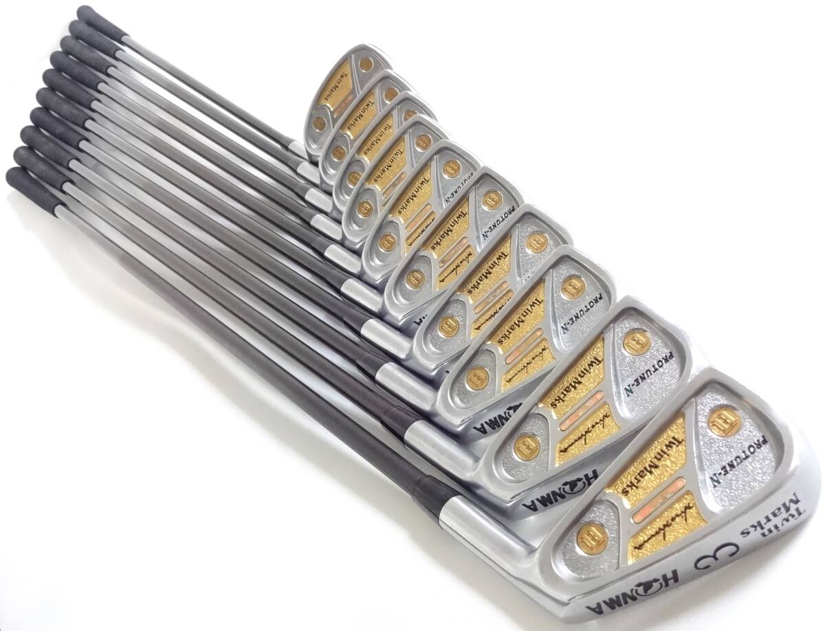 HONMA Twin Marks PROTUNE-N 2-Star Iron Set, 3 to 11 plus SW, 10 Clubs, Regular Flex, view 7