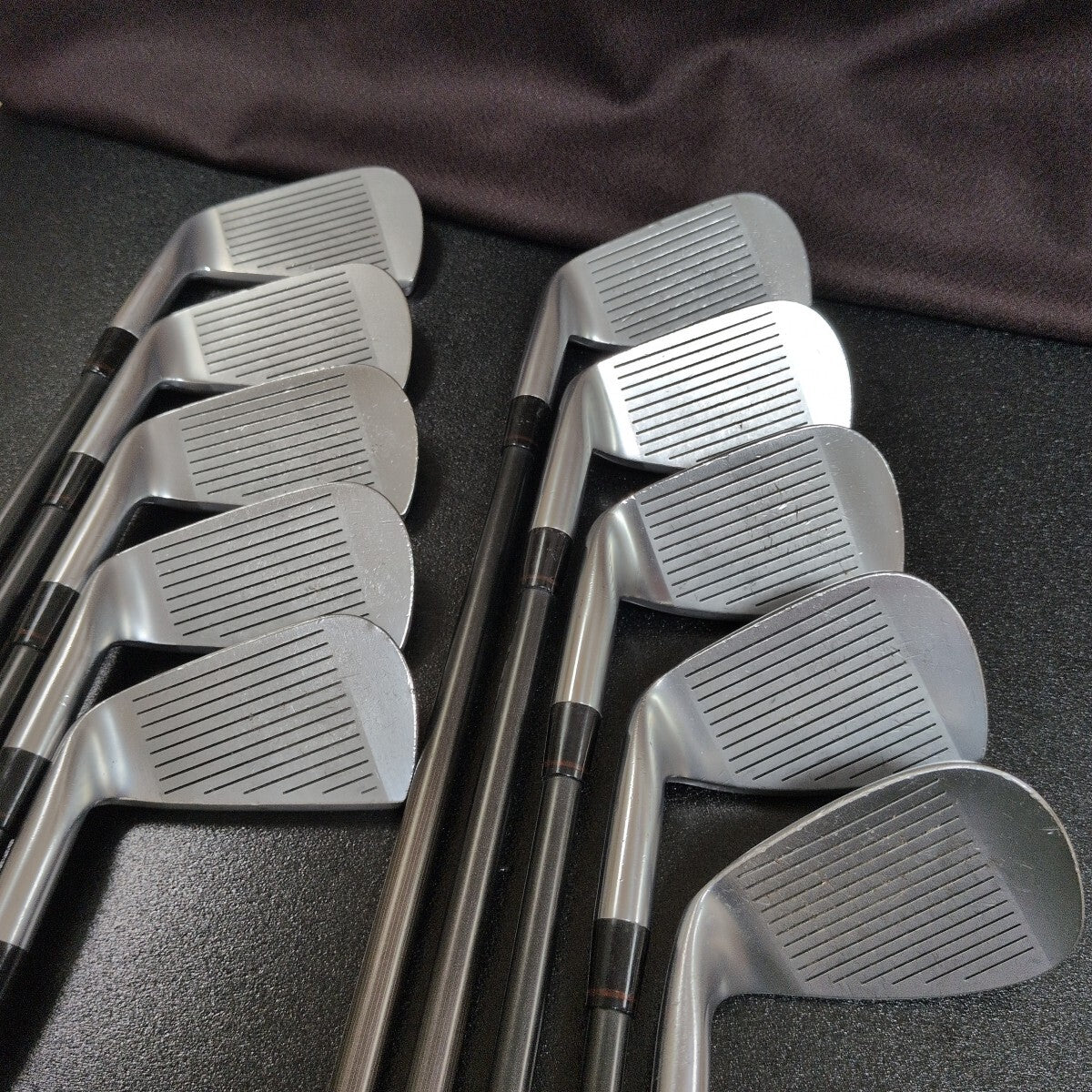 HONMA Twin Marks PROTUNE-S FORGED ALL GOLD 3-Star Iron Set, 3 to 11 plus SW, 10 Clubs, Stiff Flex, view 2