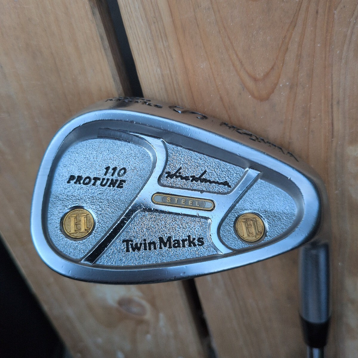 HONMA Twin Marks PROTUNE-S FORGED ALL GOLD 3-Star Iron Set, 3 to 11 plus SW, 10 Clubs, Stiff Flex, view 4