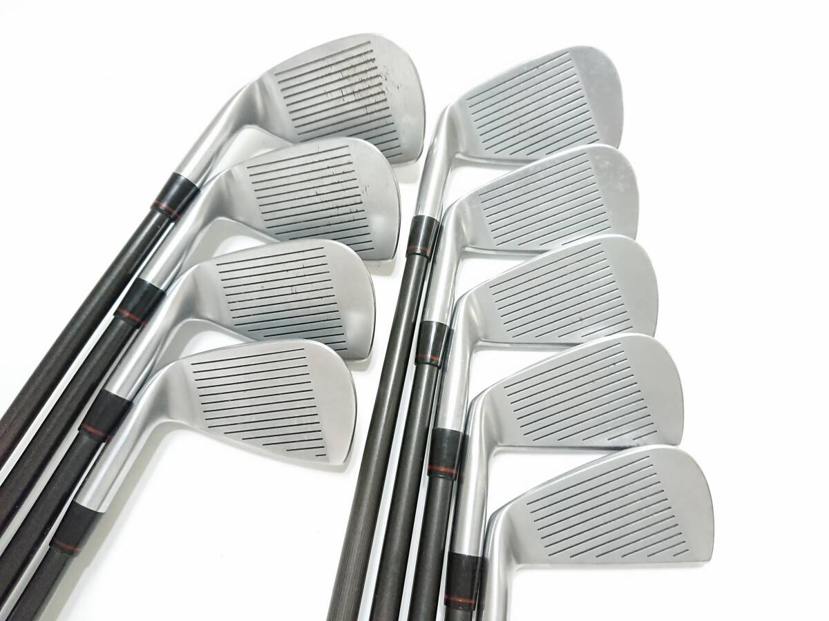 HONMA Twin Marks PROTUNE-S FORGED ALL GOLD 3-Star Iron Set, 9 Clubs, Honma 3-star carbon Stiff Flex, view 2
