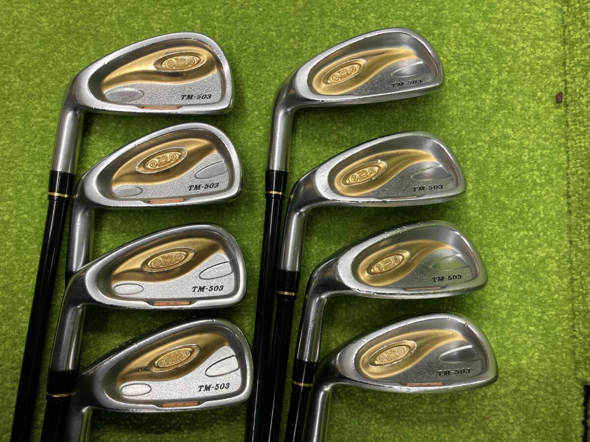 HONMA Twin Marks TM-503 2-Star Iron Set, 5 to 11 plus SW, 8 Clubs, Regular Flex, Left-Handed, view 1