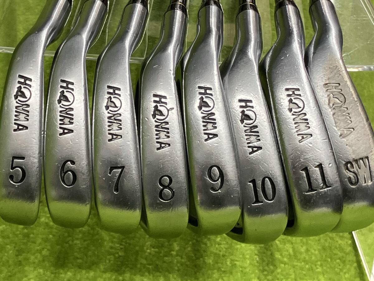 HONMA Twin Marks TM-503 2-Star Iron Set, 5 to 11 plus SW, 8 Clubs, Regular Flex, Left-Handed, view 3