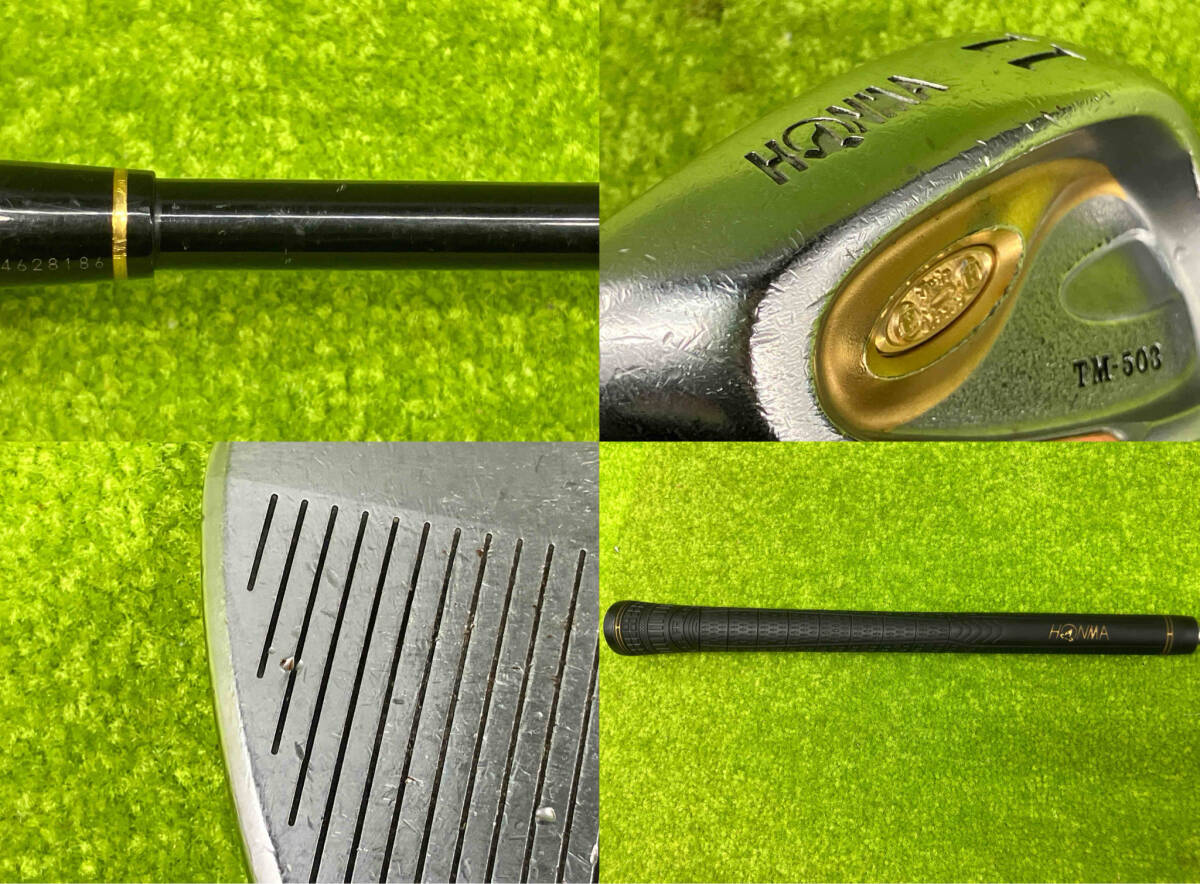 HONMA Twin Marks TM-503 2-Star Iron Set, 5 to 11 plus SW, 8 Clubs, Regular Flex, Left-Handed, view 8