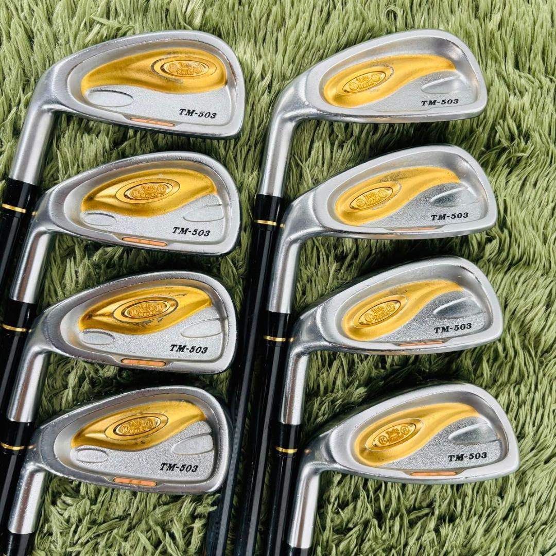 HONMA Twin Marks TM-503 2-Star Iron Set, 5 to 11 plus SW, 8 Clubs, Regular Flex, Left-Handed, view 2