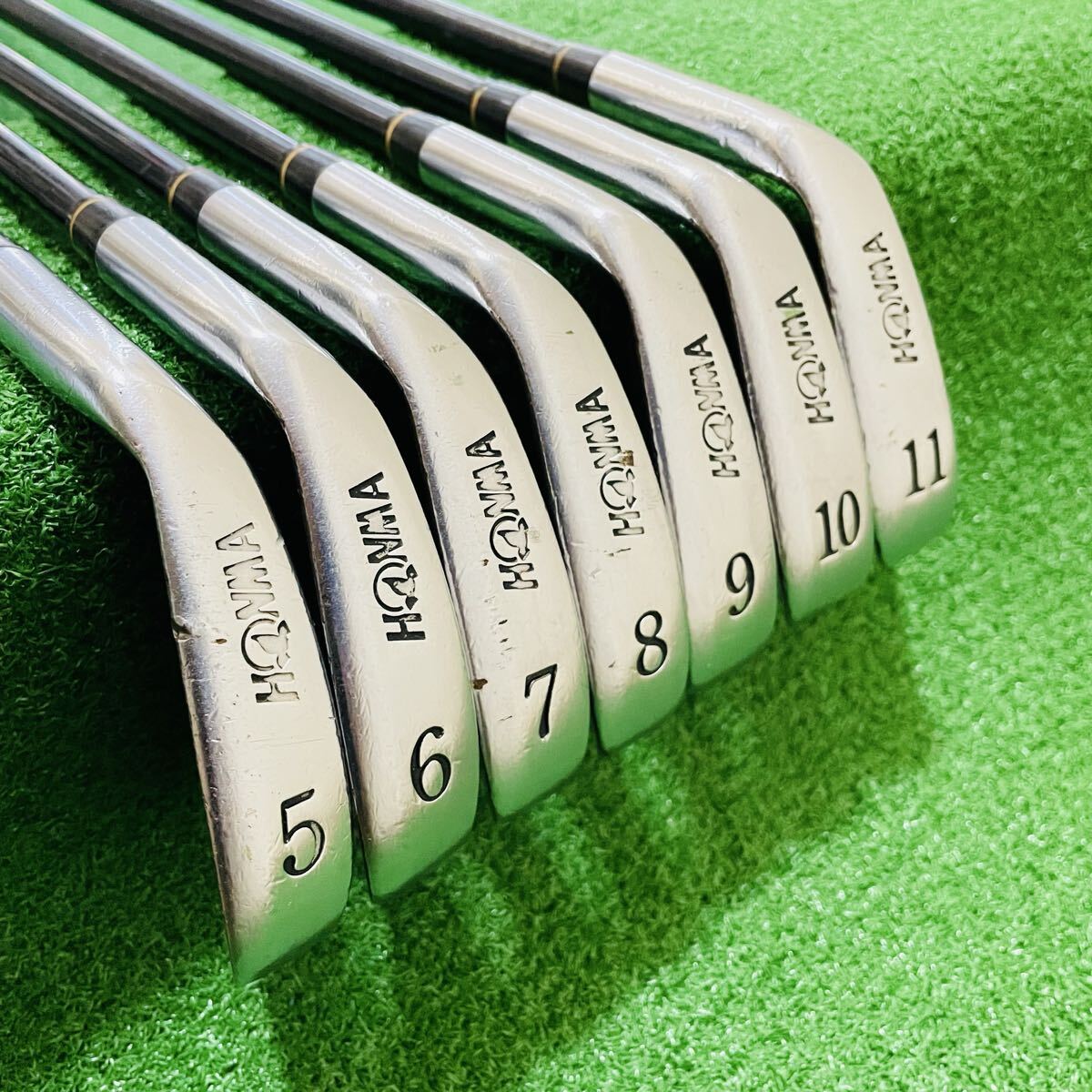 HONMA Twin Marks TM-504 3-Star Iron Set, 5 to 11, 7 Clubs, ARMRQ 856 Regular Flex, view 5