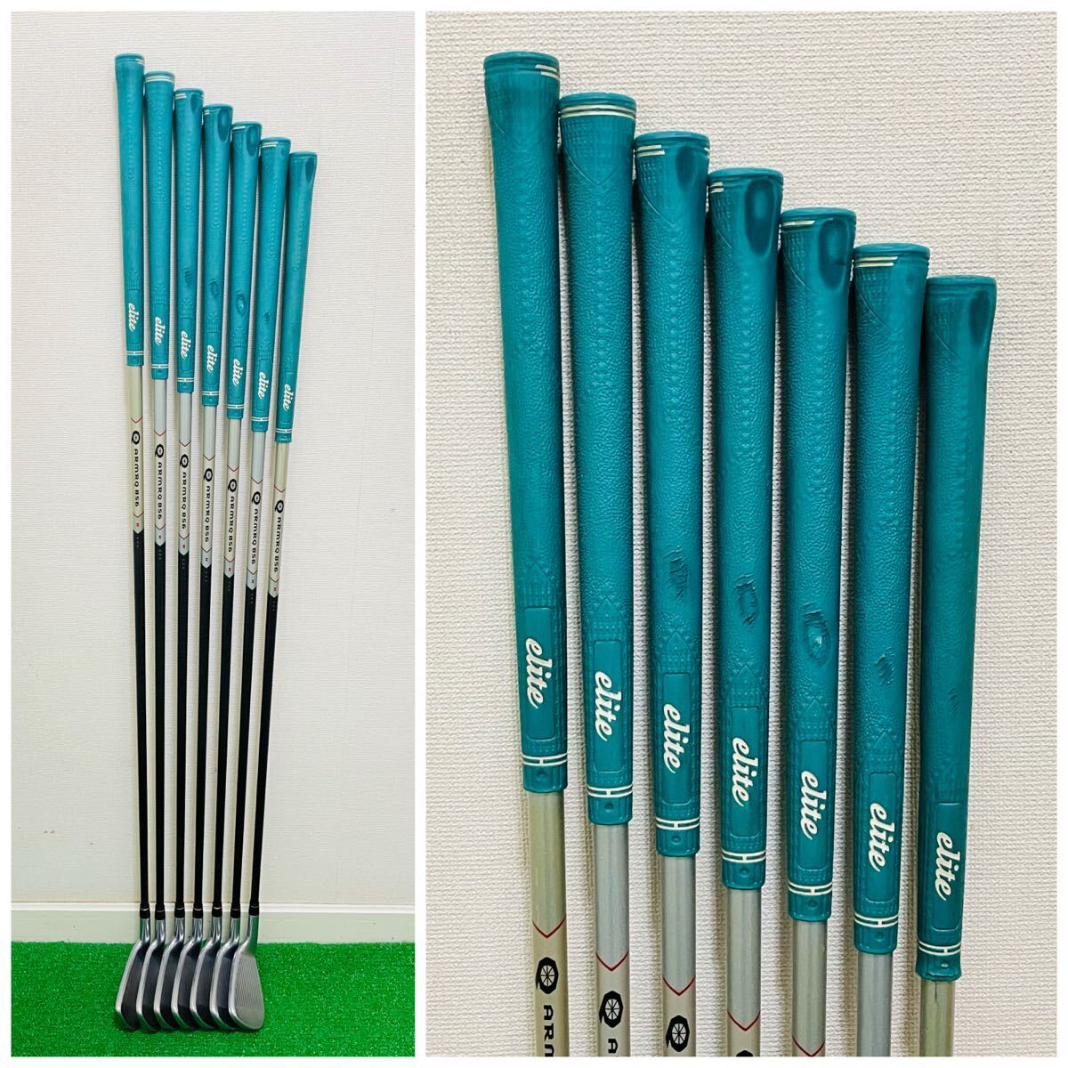 HONMA Twin Marks TM-504 3-Star Iron Set, 5 to 11, 7 Clubs, ARMRQ 856 Regular Flex, view 9