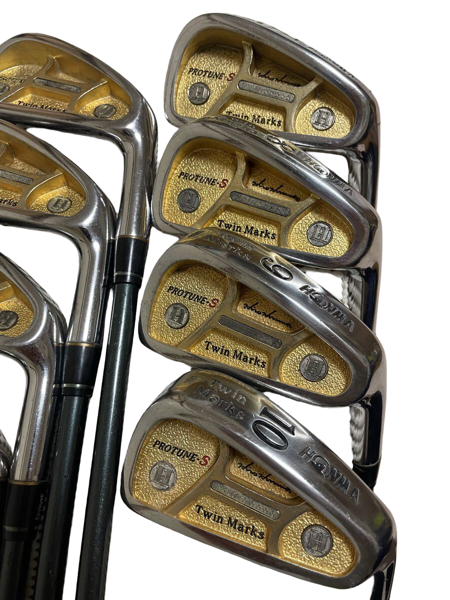 HONMA TwinMarks PROTUNE 5-Star iron set 3–10 – cavity backs with PROTUNE lettering