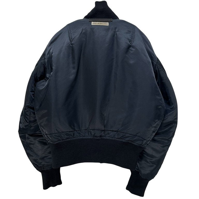 Issey Miyake Men AW1996 Parachute Cargo Bomber MA-1 with Detachable Cargo Layer and Hood, Black, Size M, view 6