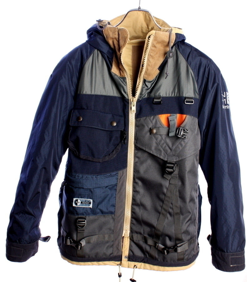 Junya Watanabe MAN x Karrimor AW2017 Reversible Mountain Parka, Backpack Side and Beige Side, Size XS, view 1