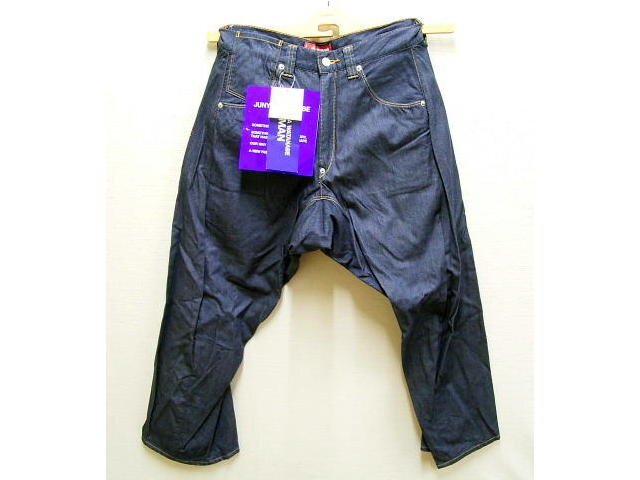 Junya Watanabe MAN x Levi’s SS2023 Roy Lichtenstein Twisted Sarouel Jeans WK-P202, Indigo, Size M, Unworn, view 1