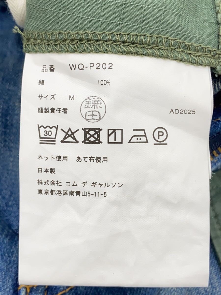 Junya Watanabe MAN x Levi's SS2026 Denim and Ripstop Hybrid Cargo Trousers WQ-P202, Indigo and Olive, Size M, view 6