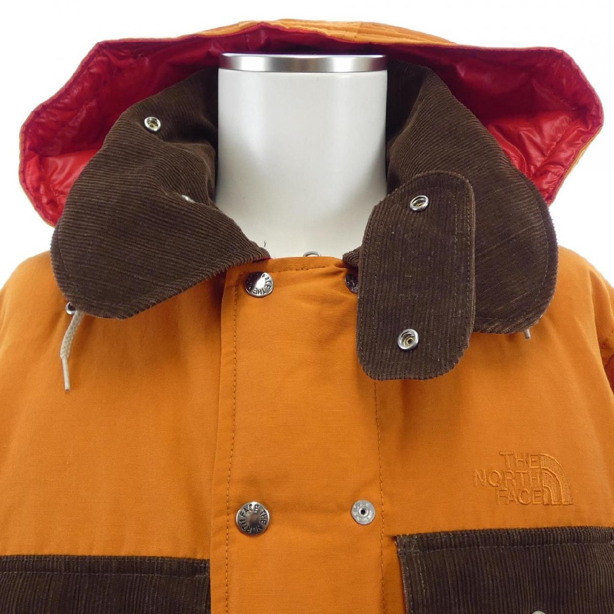 Junya Watanabe MAN x The North Face AW2009 Reversible Down Jacket, Duck Canvas and Red Nylon, Size XS, view 5