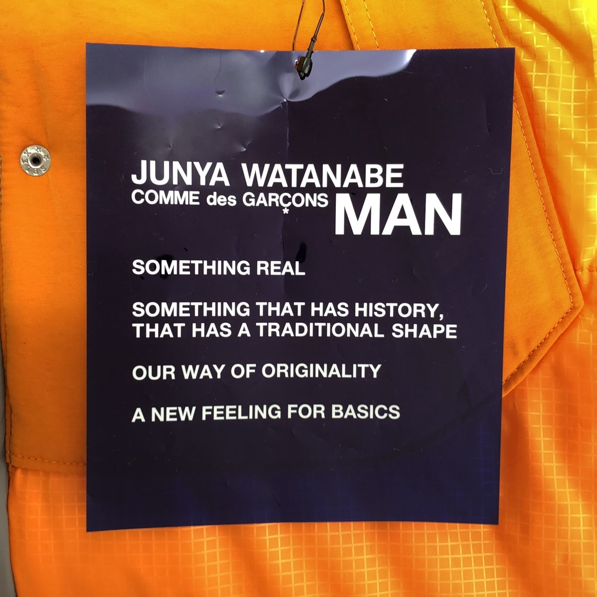 Junya Watanabe MAN x The North Face AW2018 Sleeping Bag Hooded Coat, Grey and Orange, Size XS, Near Unworn with Tags, view 8