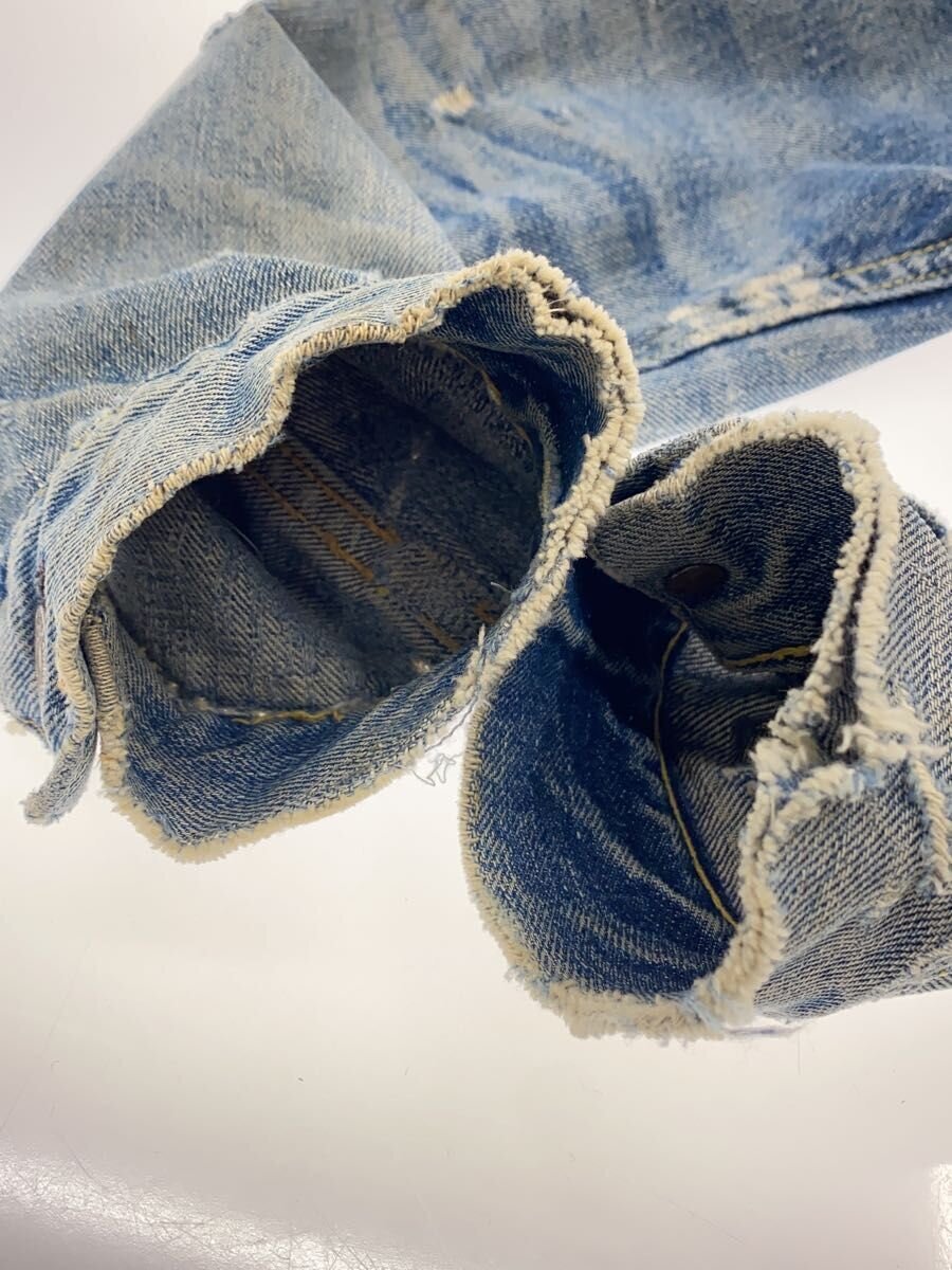 Levi’s 507XX Type II Denim Jacket, 1950s Big E, Pieced Panels, Honeycomb Fades, Approx. Size 42, view 7