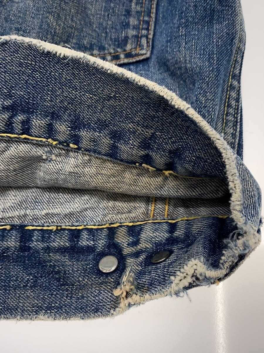 Levi’s 507XX Type II Denim Jacket, 1950s Big E, Pieced Panels, Honeycomb Fades, Approx. Size 42, view 9
