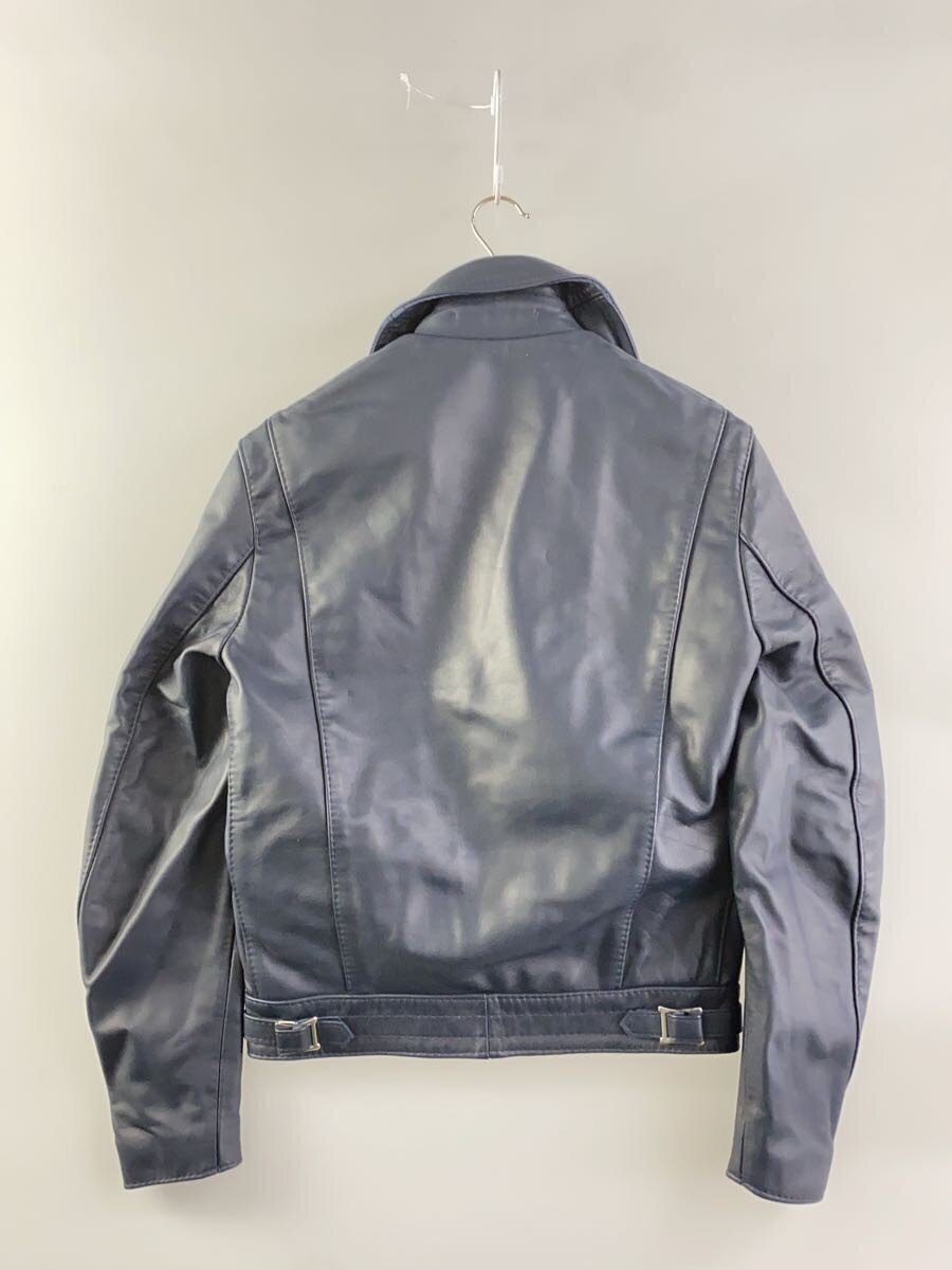 Lewis Leathers Aviakit Cyclone No. 441 Double Rider Jacket, Navy, Made in England, Size 34, view 2