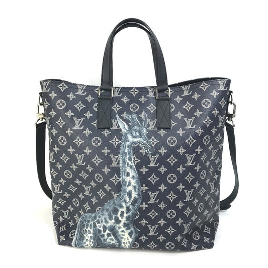 Louis Vuitton × Chapman Brothers Tote M54127, Monogram Savane Giraffe, 2017, view 1
