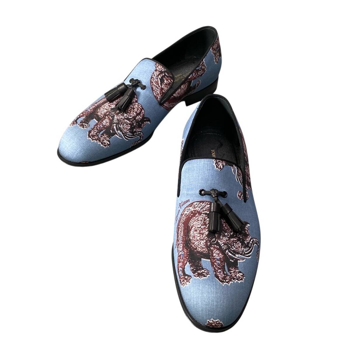 Louis Vuitton × Chapman Brothers Tassel Loafers, view 3